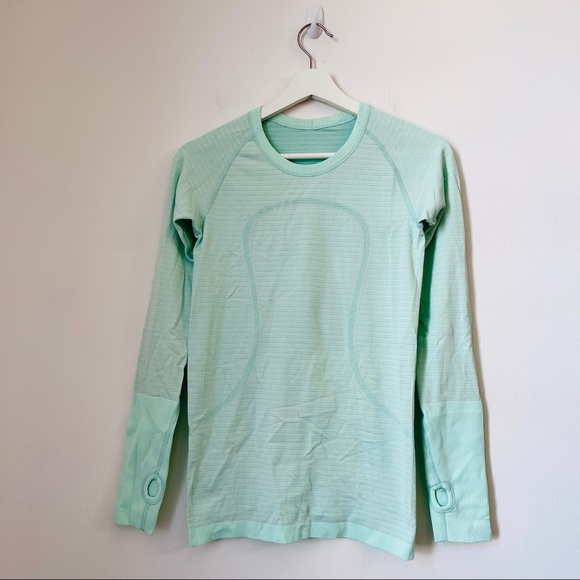 Lululemon swiftly tech long sleeve top sz 6 (г994) - Picture 1 of 4
